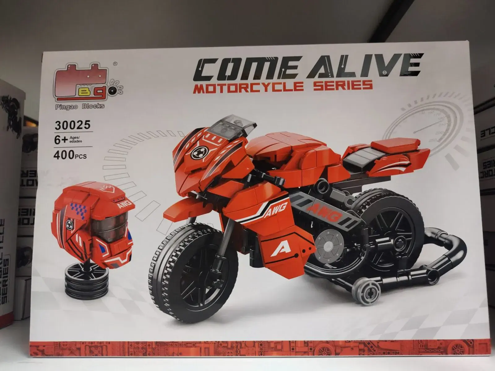 Zestaw klocków Come Alive Motorcycle 400 pcs 3025