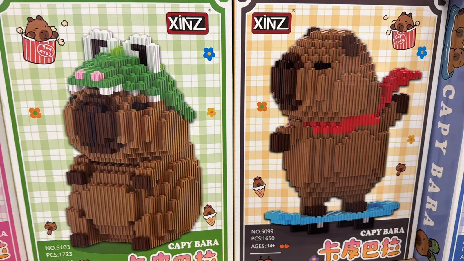 Zabawki Klocki Kapibara XINZ NPC-5998