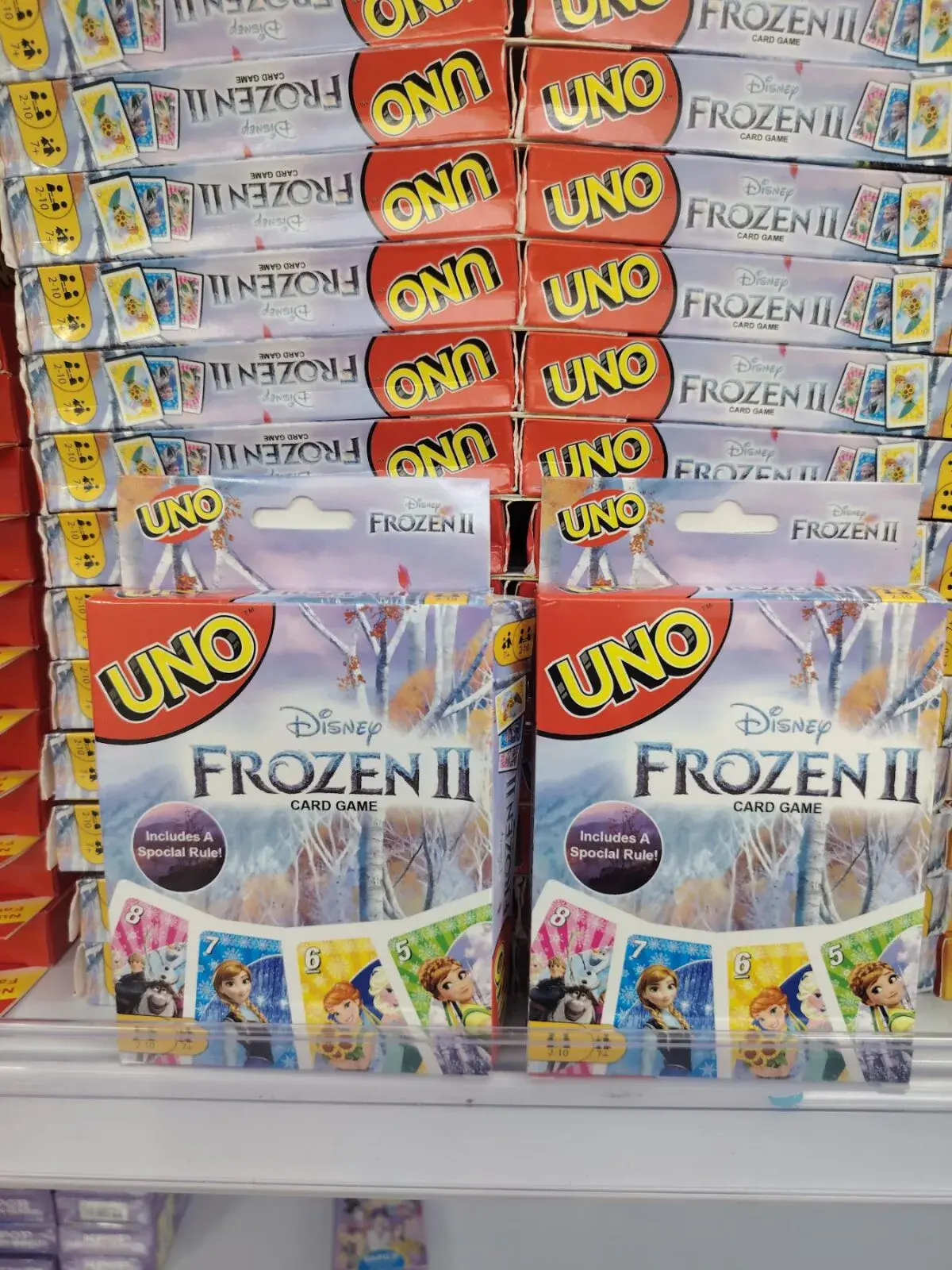 Gra Karty UNO Frozen II Disney