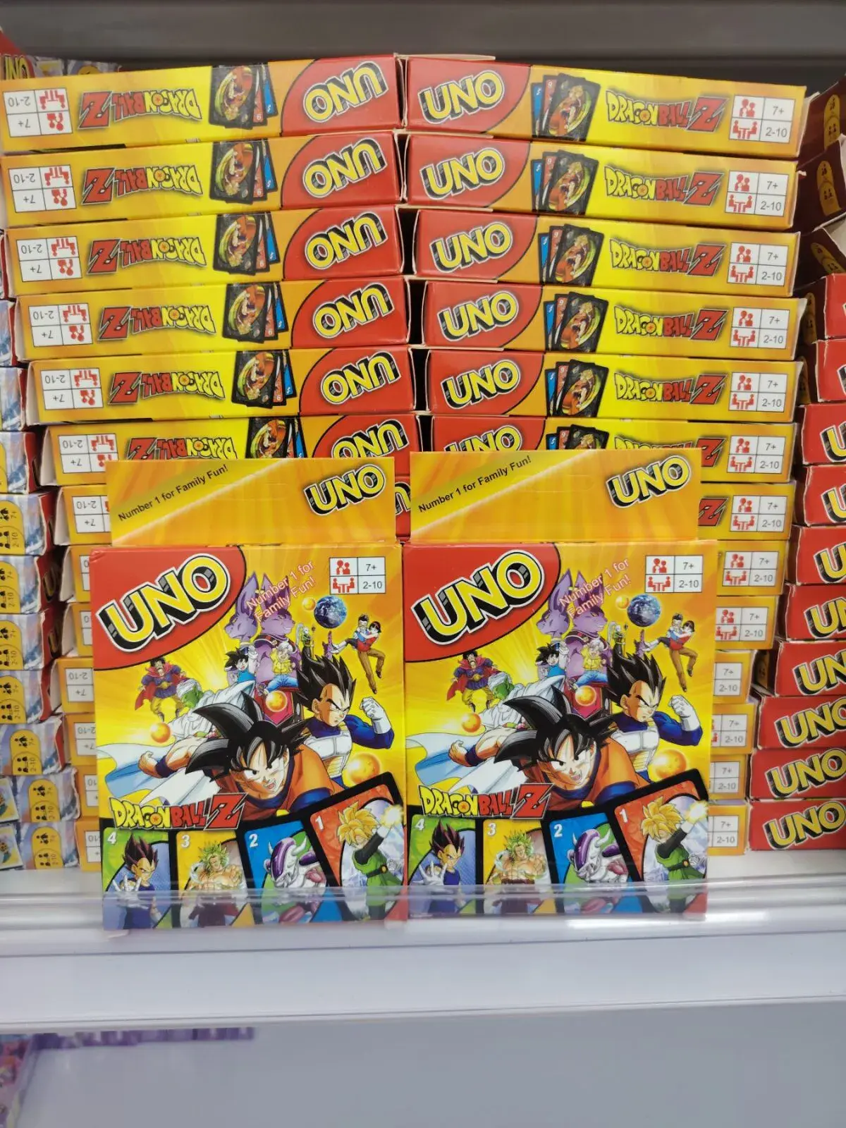 Gra Karty UNO Dragon Ball Z