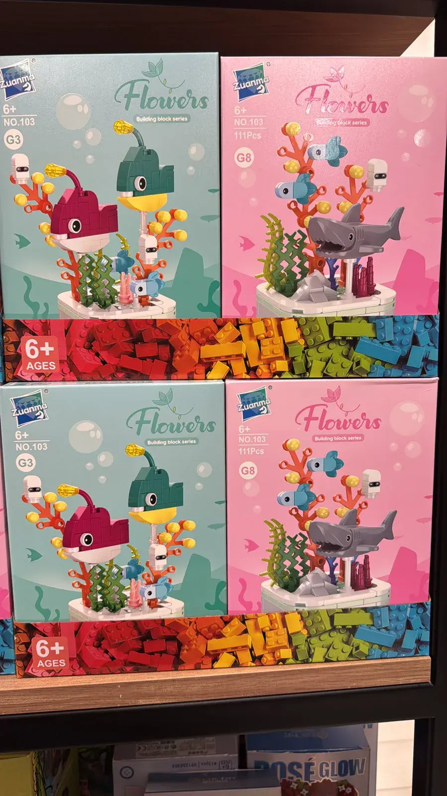 Klocki LEGO Flowers Podwodny Ogród 6+