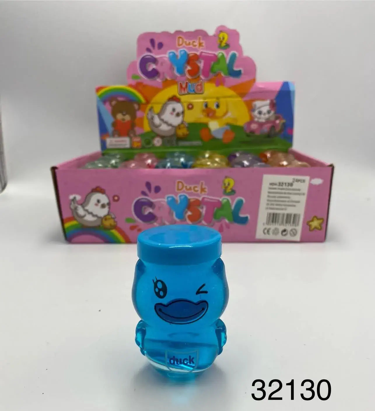 Crystal Mud Duck - Glutek w Kaczuszce, Mix Kolorów, 24 szt.