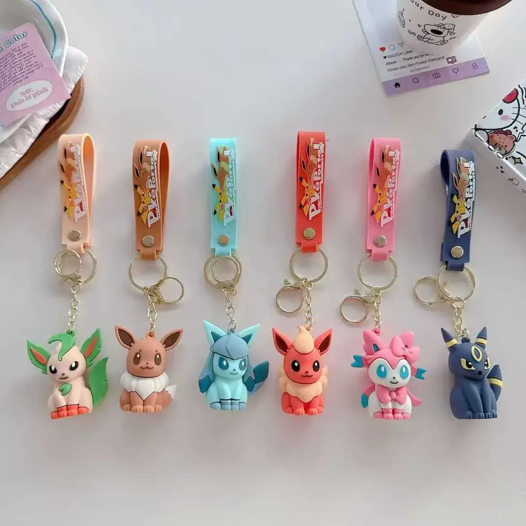 Breloki Pokémon Pikachu Chikorita Eevee 6 szt