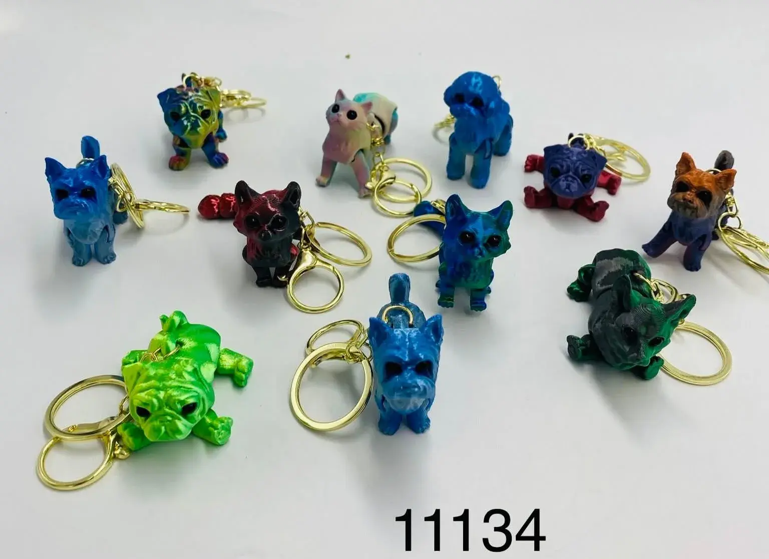 Zabawki Brelok Animal 3D
