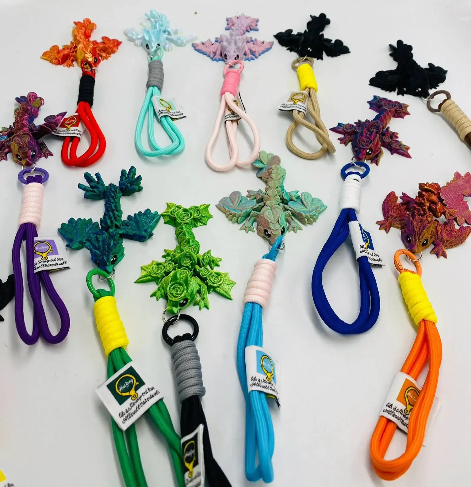 Breloki 3D Animal Zwierzęta różne kolory