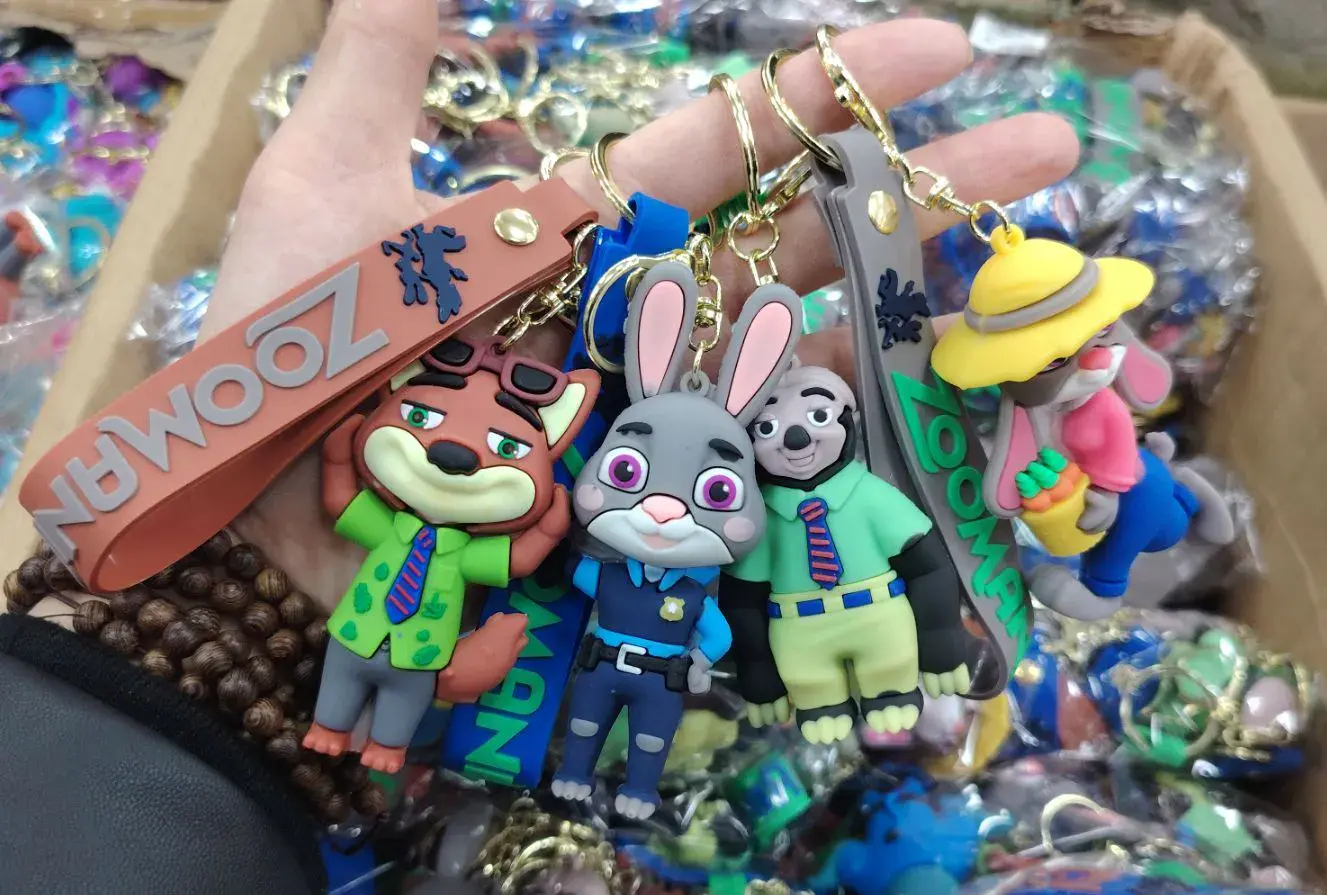 Brelok do Kluczy Zoomania Zootopia Postacie