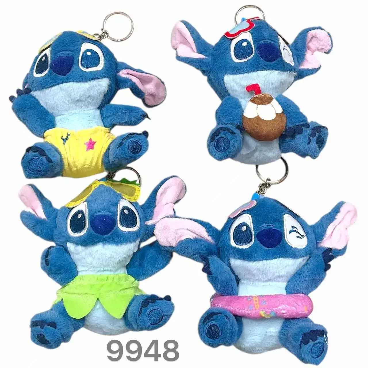 Brelok do Kluczy Stitch Lilo & Stitch 4 wzory