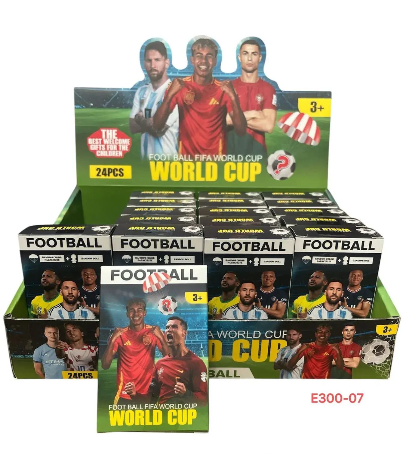 Zabawki Unboxing Piłka FIFA World Cup 24 szt