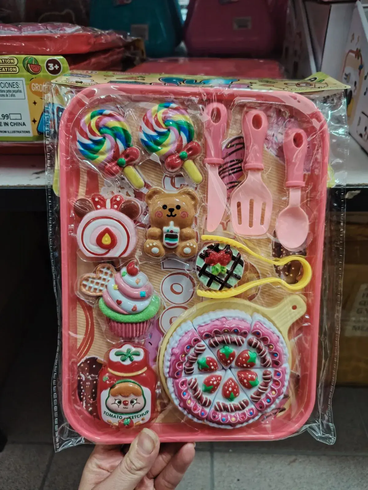 Zabawka kuchenna zestaw dla dzieci z akcesoriami