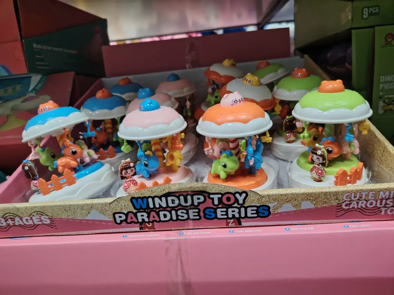 Zabawki Windup Toy Paradise Series Karuzele