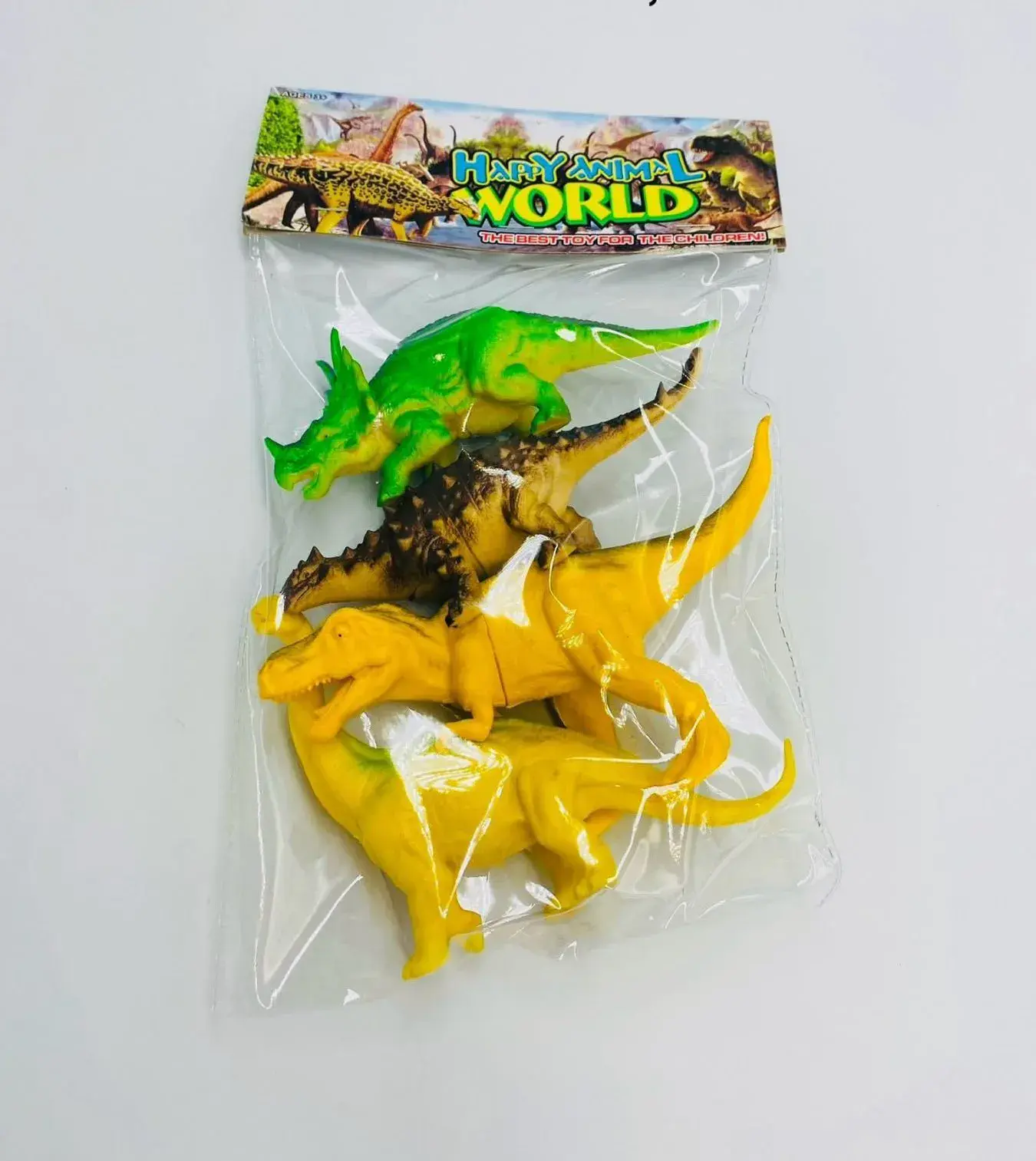Zabawki Animal World Dinozaury - zestaw 4 figurki