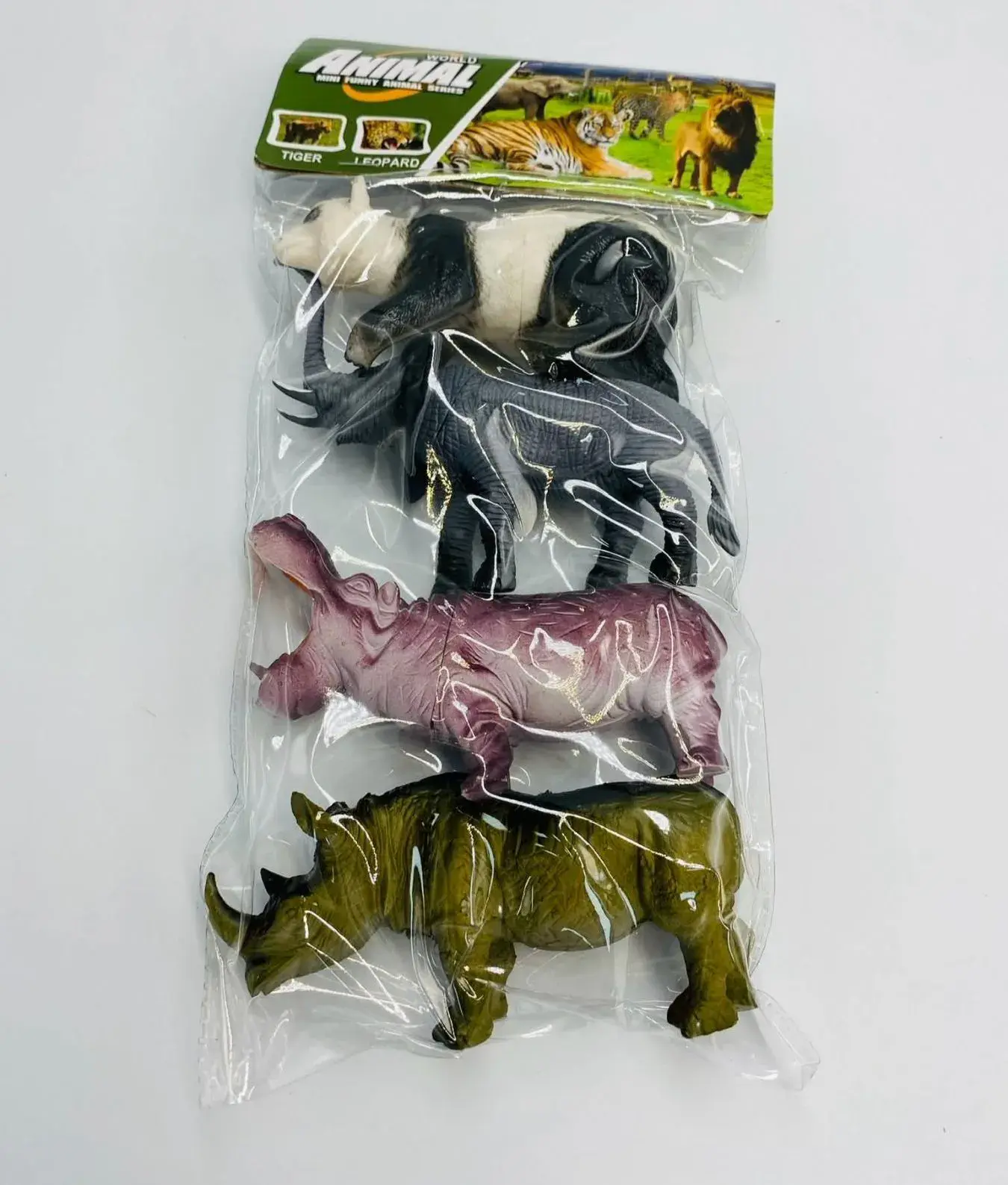 Zabawki Animal Farm Figurki Zwierząt Farmowych 4 szt