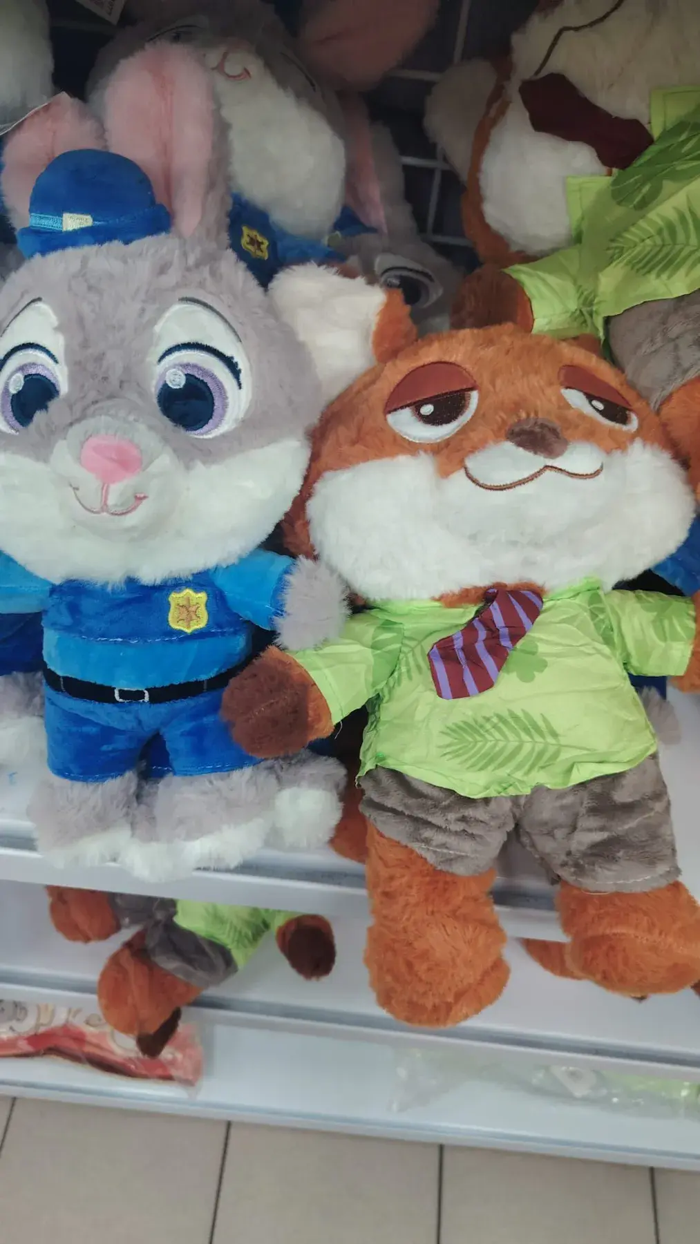 Maskotka Pluszowa Judy Hopps i Nick Wilde 30cm