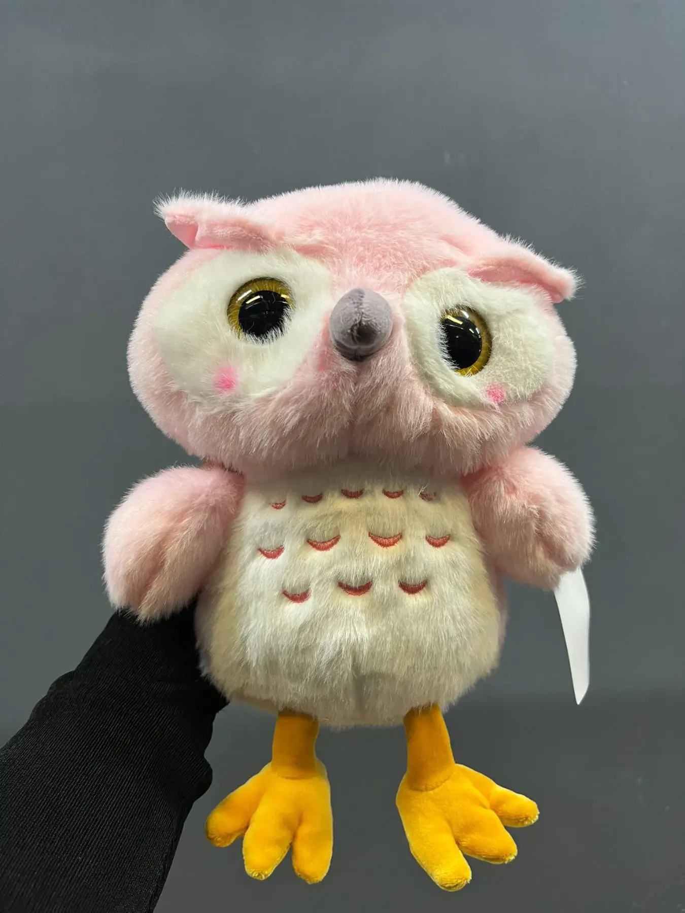 Maskotka Pluszowa Sowa Różowa 30cm