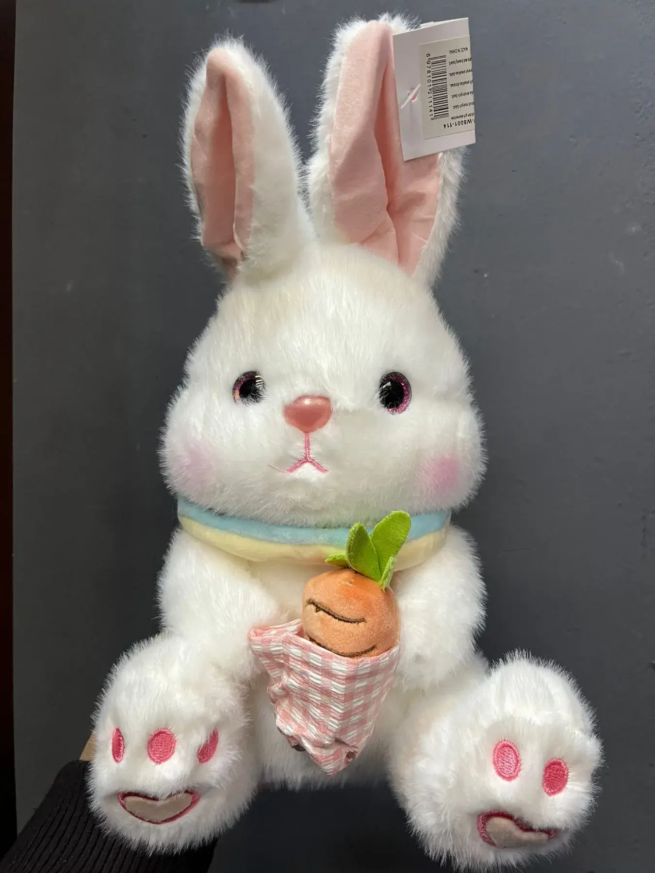 Maskotka Pluszowa Królik 30cm z Marchewką