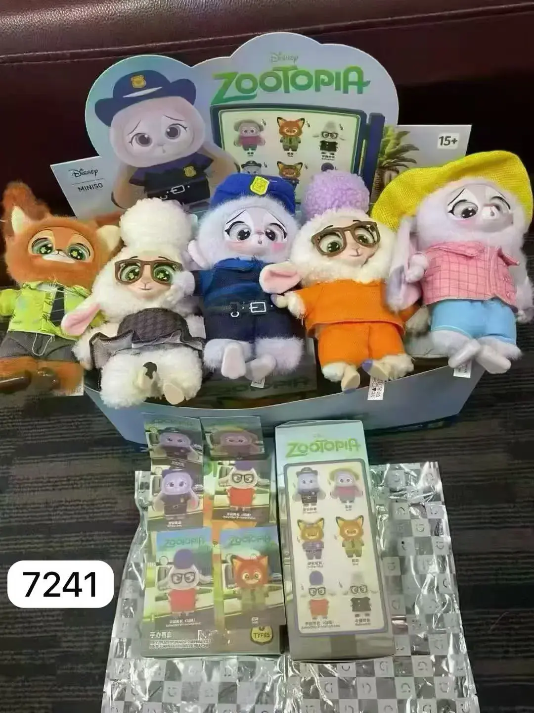 Zabawki Maskotki Zootopia Zestaw 5 szt