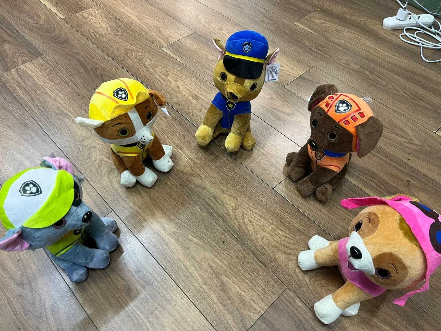 Maskotki Pluszowe Paw Patrol 35cm Zestaw Kolorowych Szczeniąt