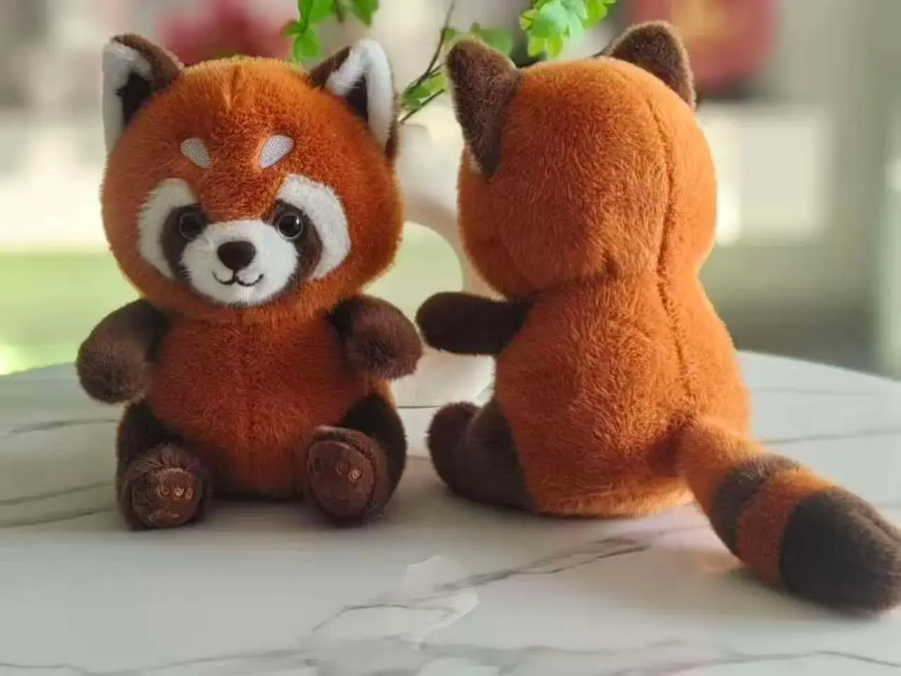 Maskotka Pluszowa Panda Czerwona 25cm
