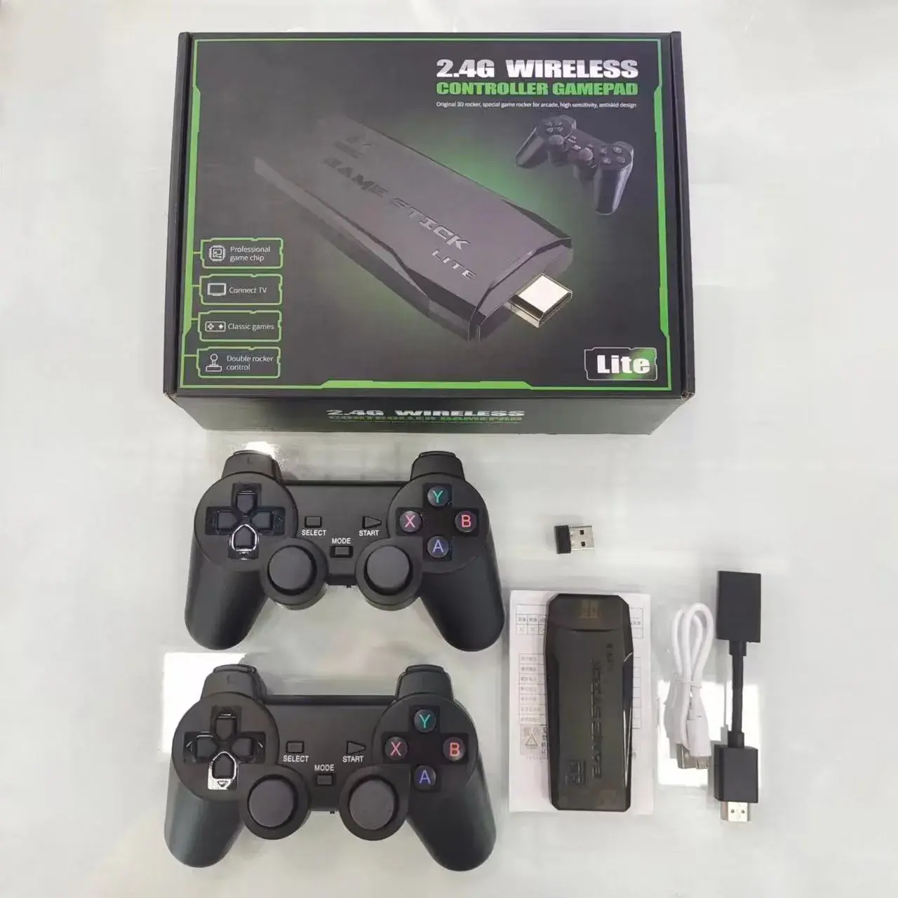 Konsola USB 1000 Retro Games 2.4G Wireless Gamepad