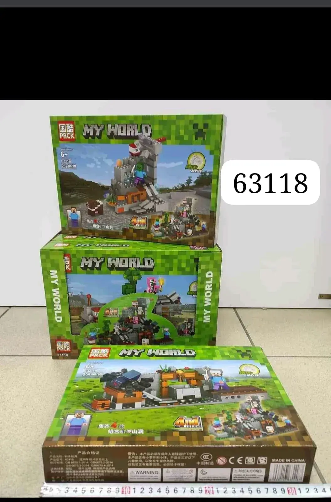 Klocki MY World Minecraft zestaw 63118