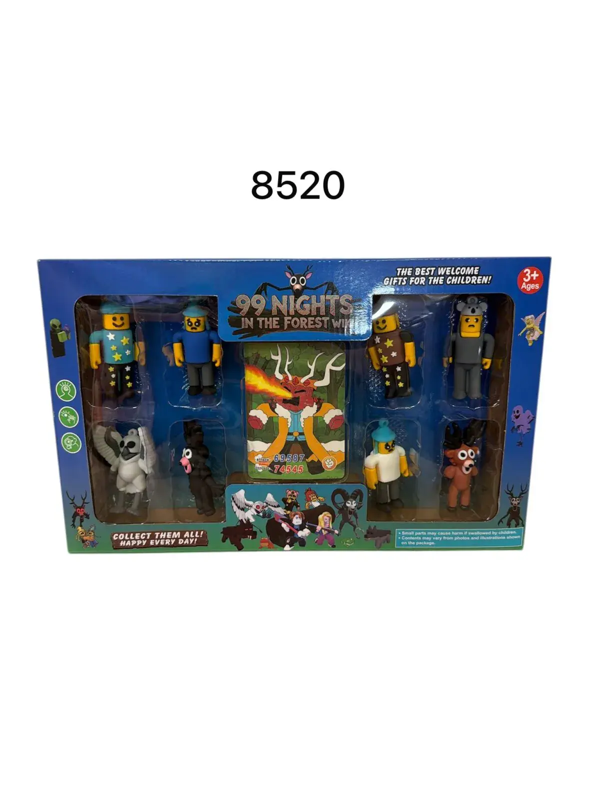 Zestaw figurek 99 Nights The Forest 8520