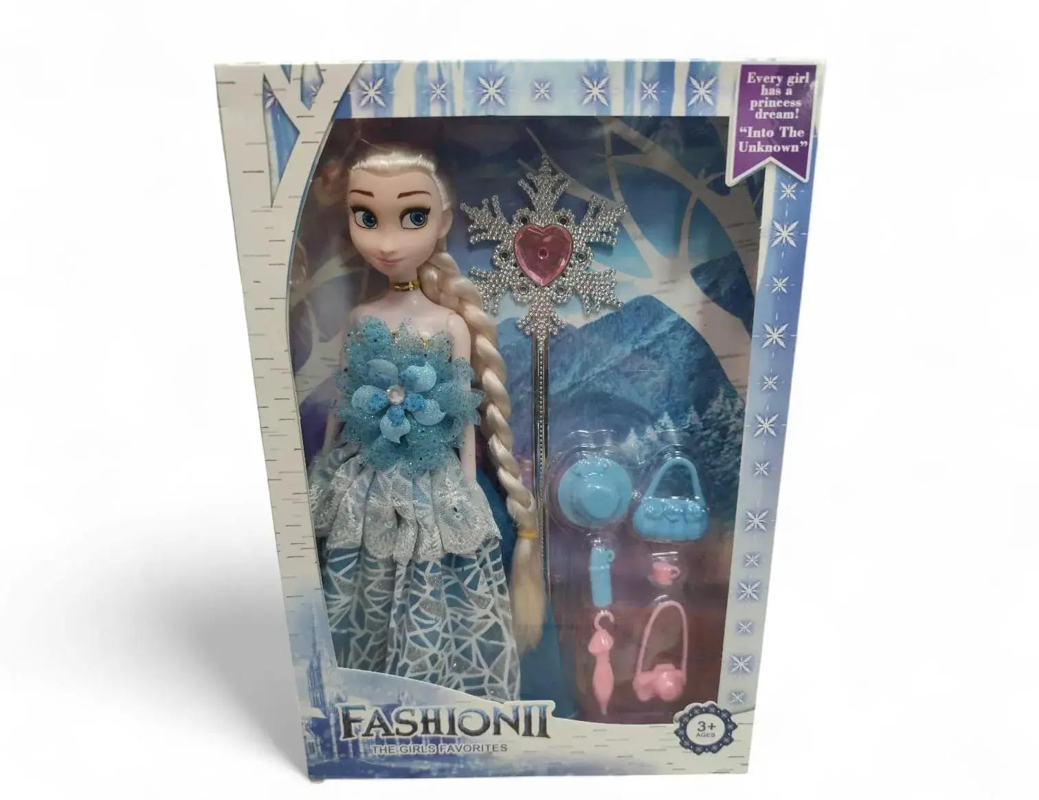 Lalka Frozen Elsa z akcesoriami Fashion 1st Fashioni