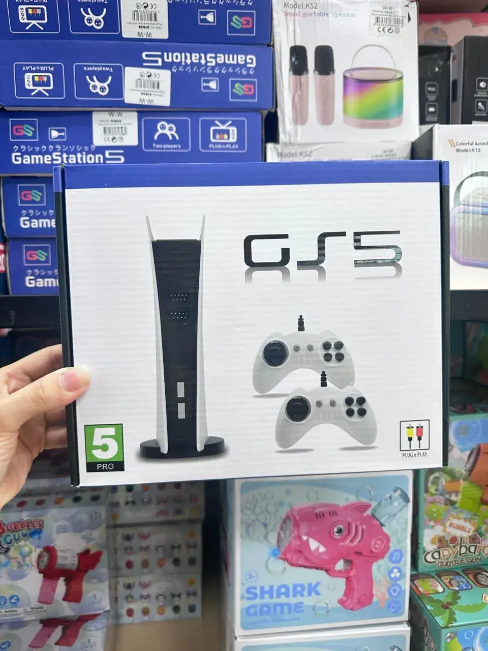 Gra Konsola GS 5 Pro Plug&Play z 2 padami