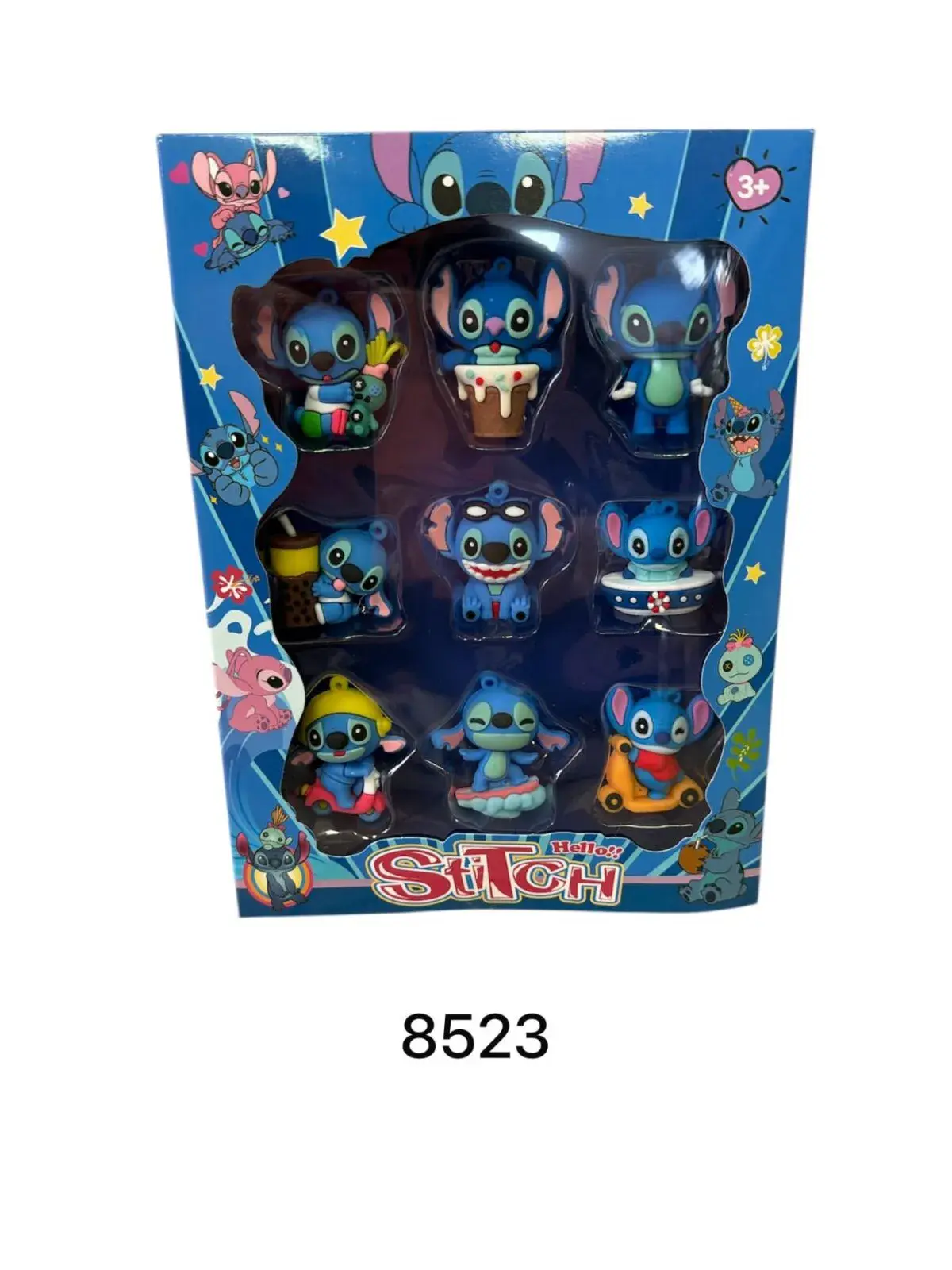 Zabawki Figurki Stitch Zestaw 9 szt