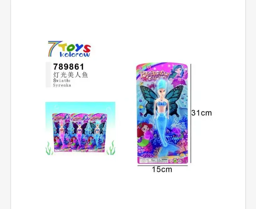 Zabawka Syrenka 31cm Toys Kelerow