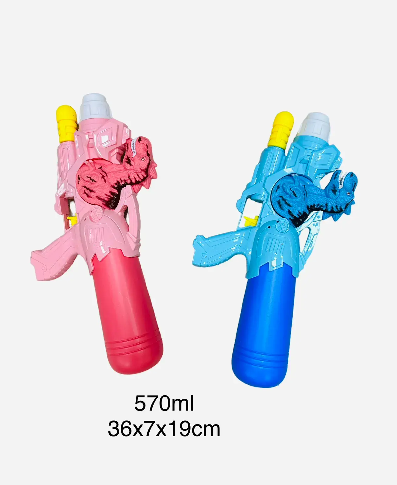 Pistolety na wodę dinozaury 570ml 36,7x19cm