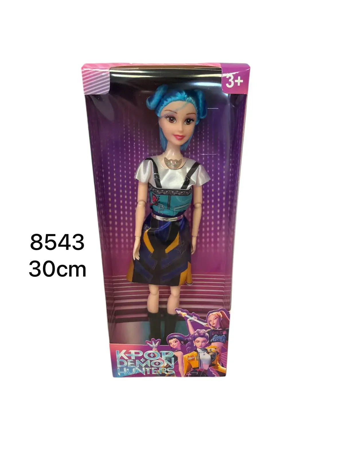 Lalka Kpop Hunter 30cm z muzyką, 3+ lat
