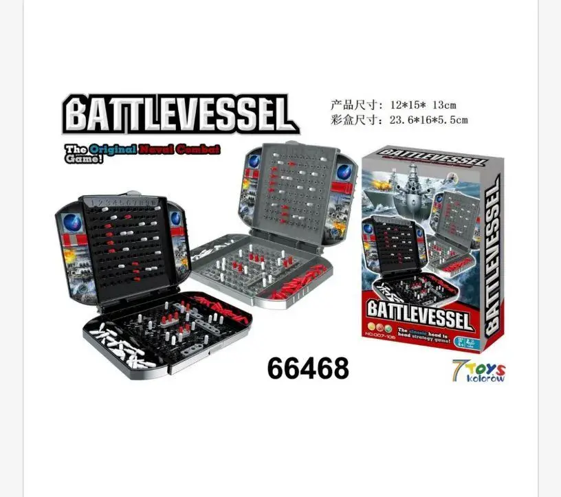 Battlevessel Game - oryginalna gra planszowa logiczna