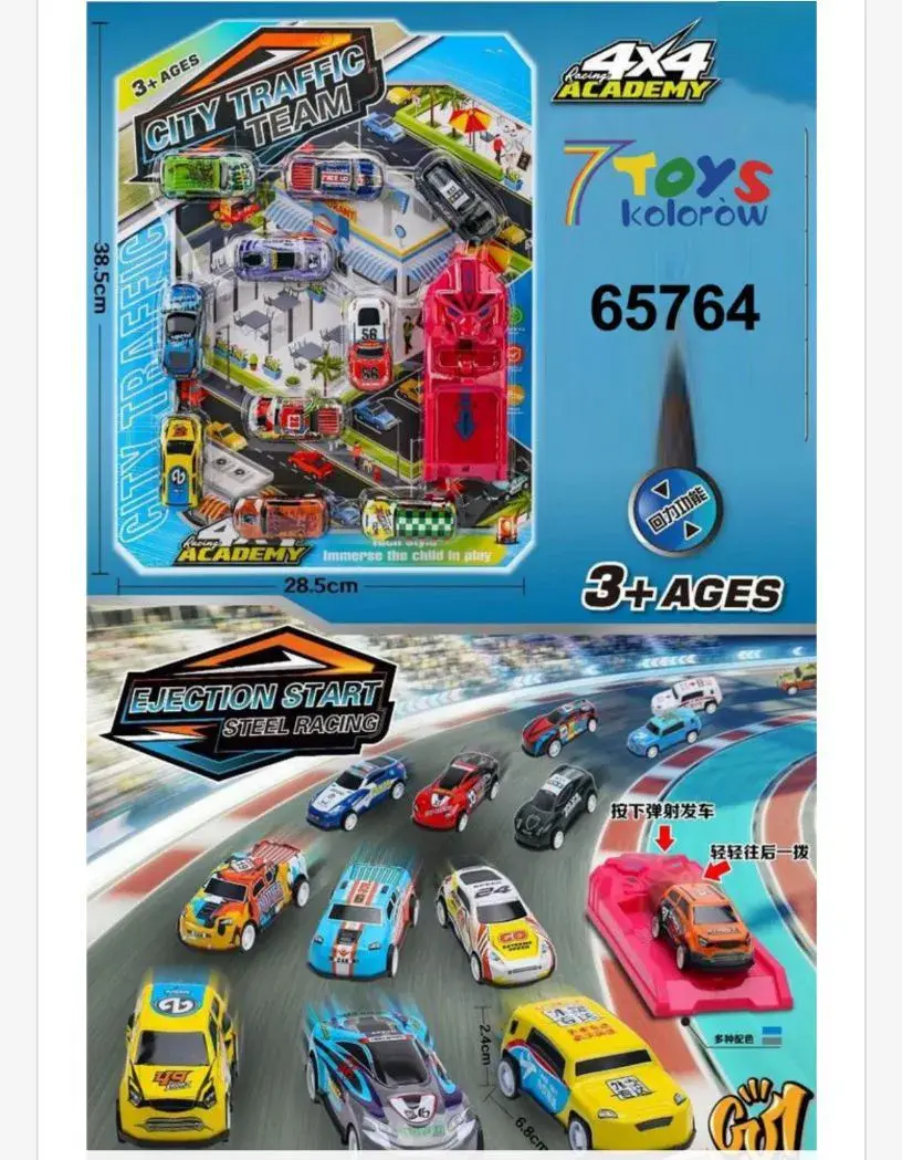 Zabawki City Traffic Team 4x4 Academy Toy 28cm