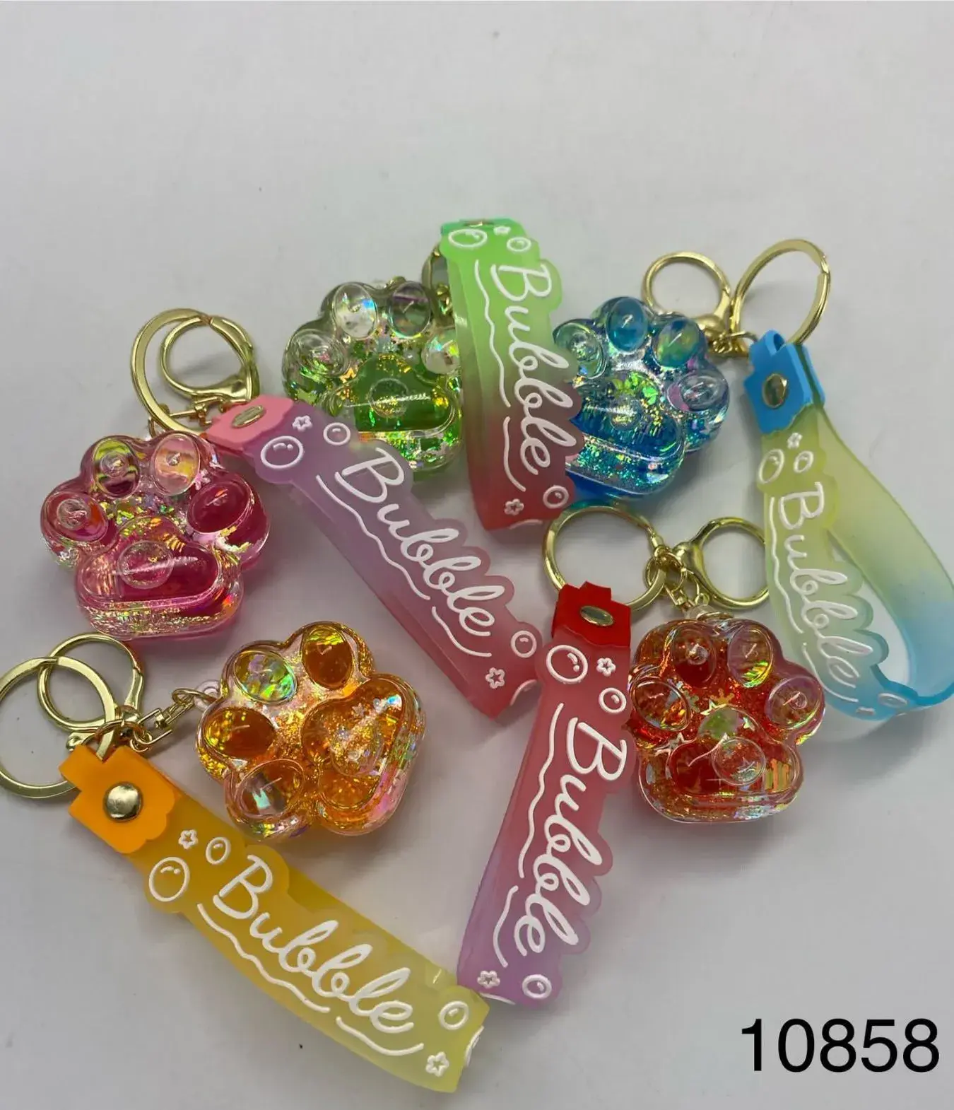 Brelok Zabawkowy Łapa Bubble w 6 Kolorach