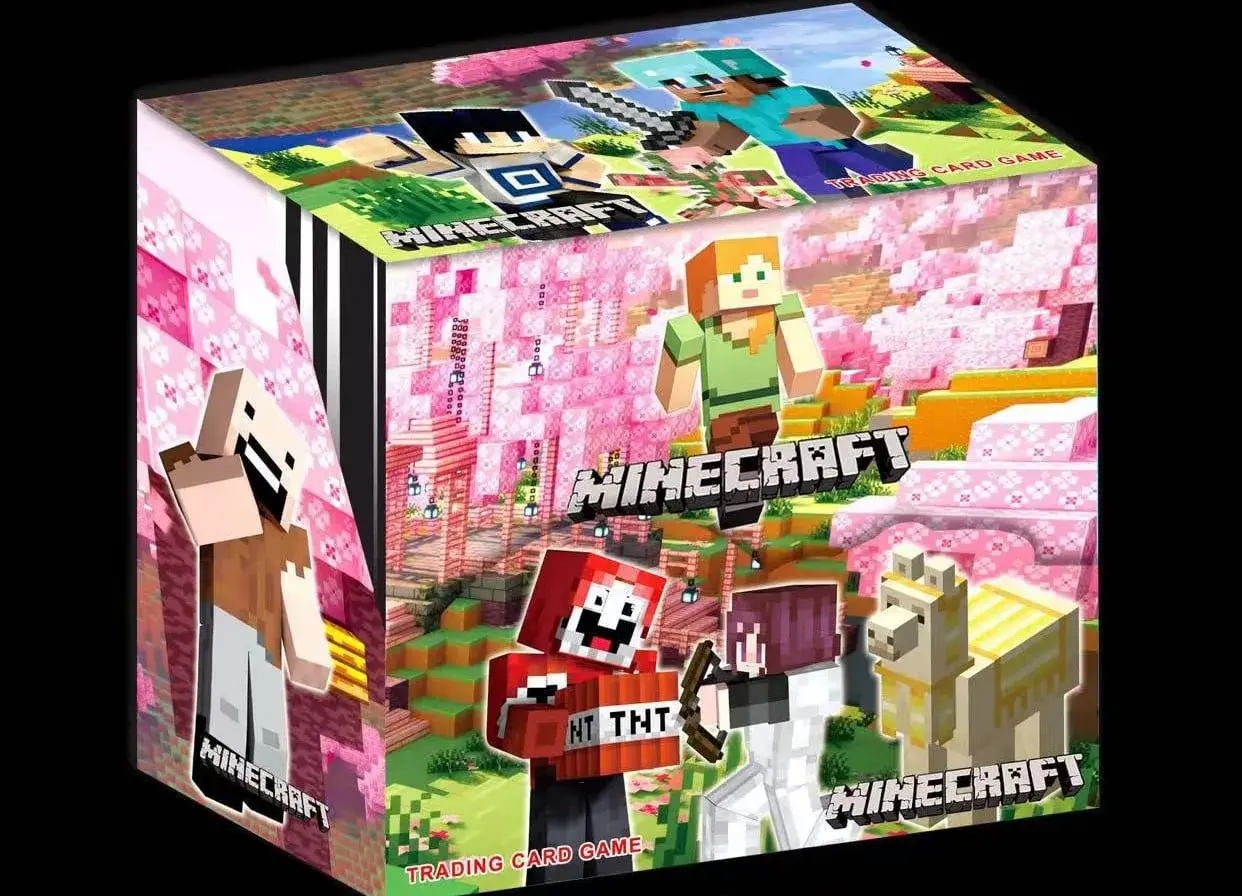 Karty Minecraft Trading Card Game - Zestaw Kolekcjonerski 12 szt.