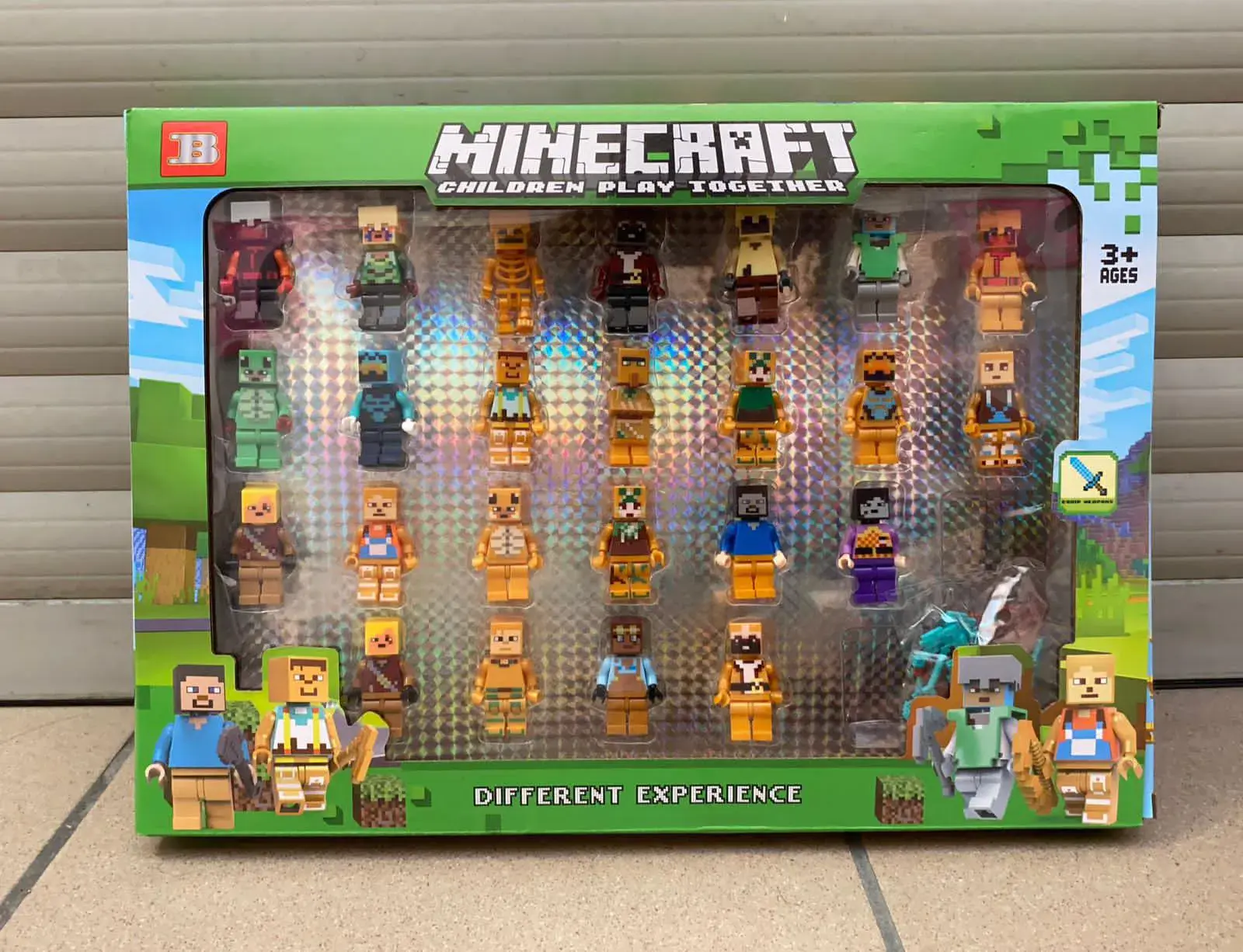 Zestaw figurek Minecraft 24 szt. Children Play Together