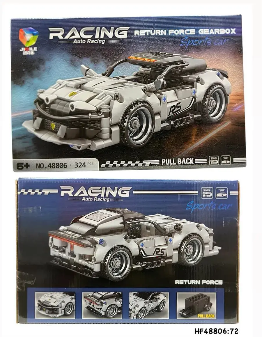 Zestaw klocków Auto Racing Sports Car 324PCS