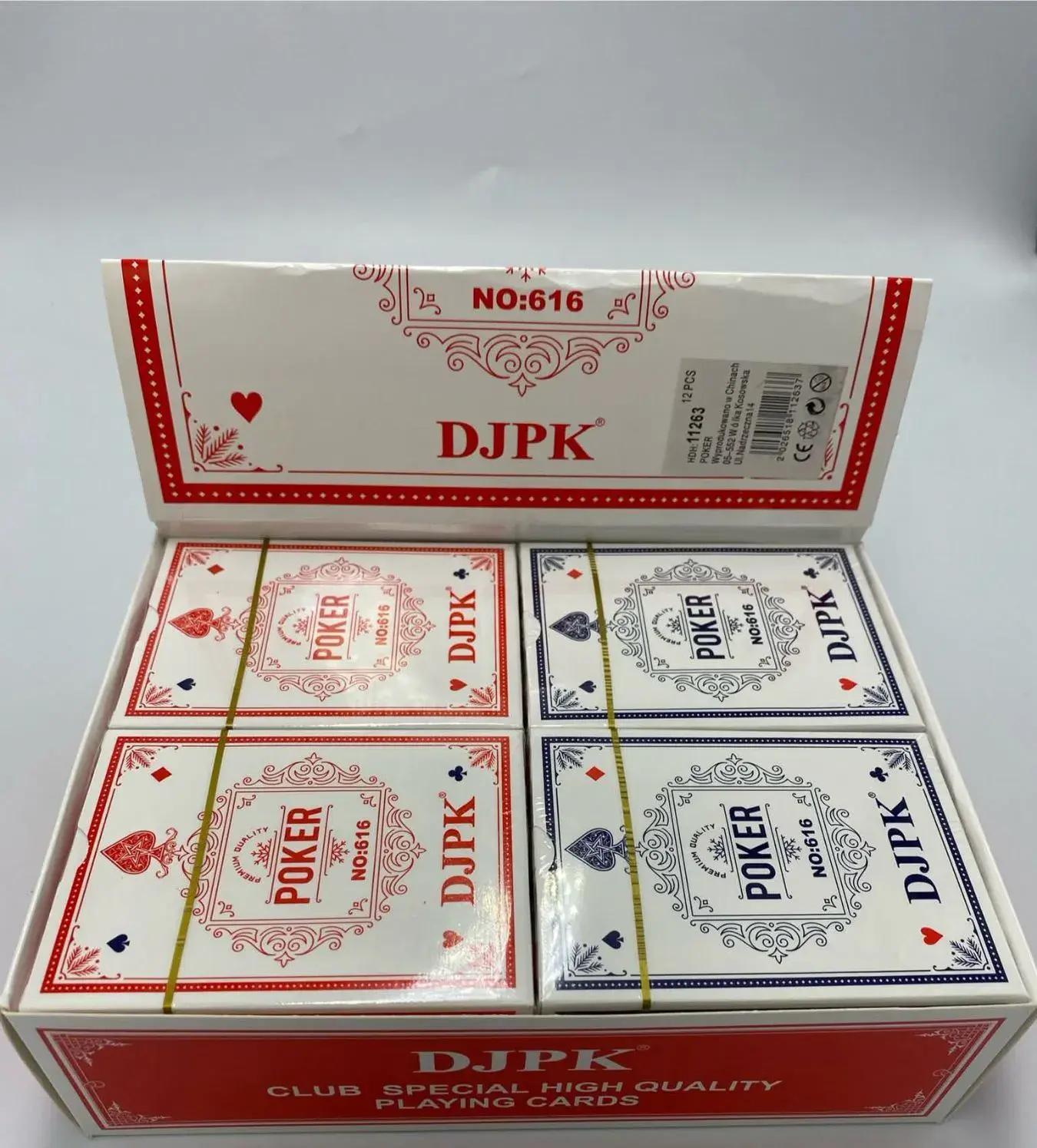Karty do Gry DJPK No.616 Poker Club Special
