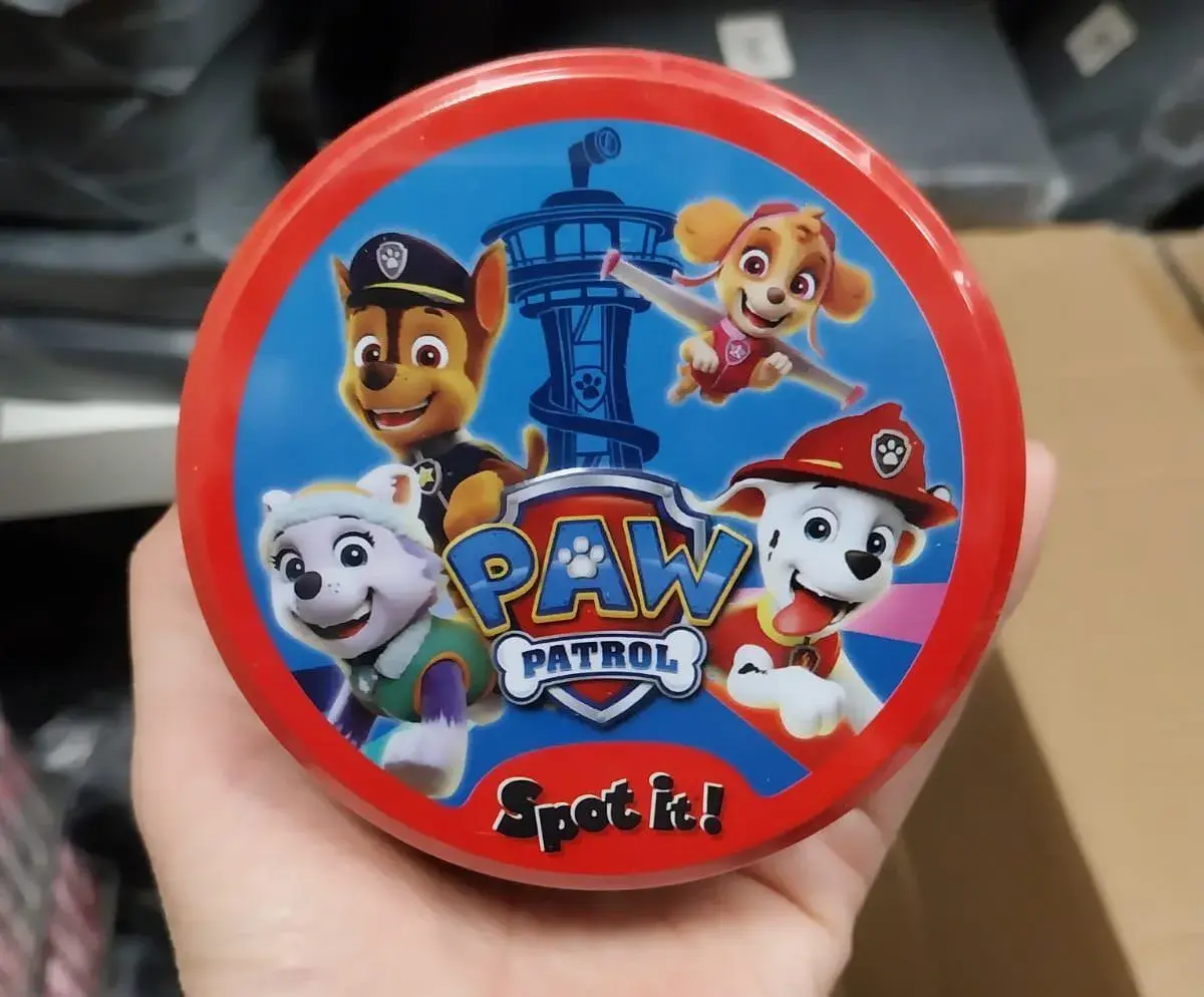 Zabawki Karty Spot It Paw Patrol