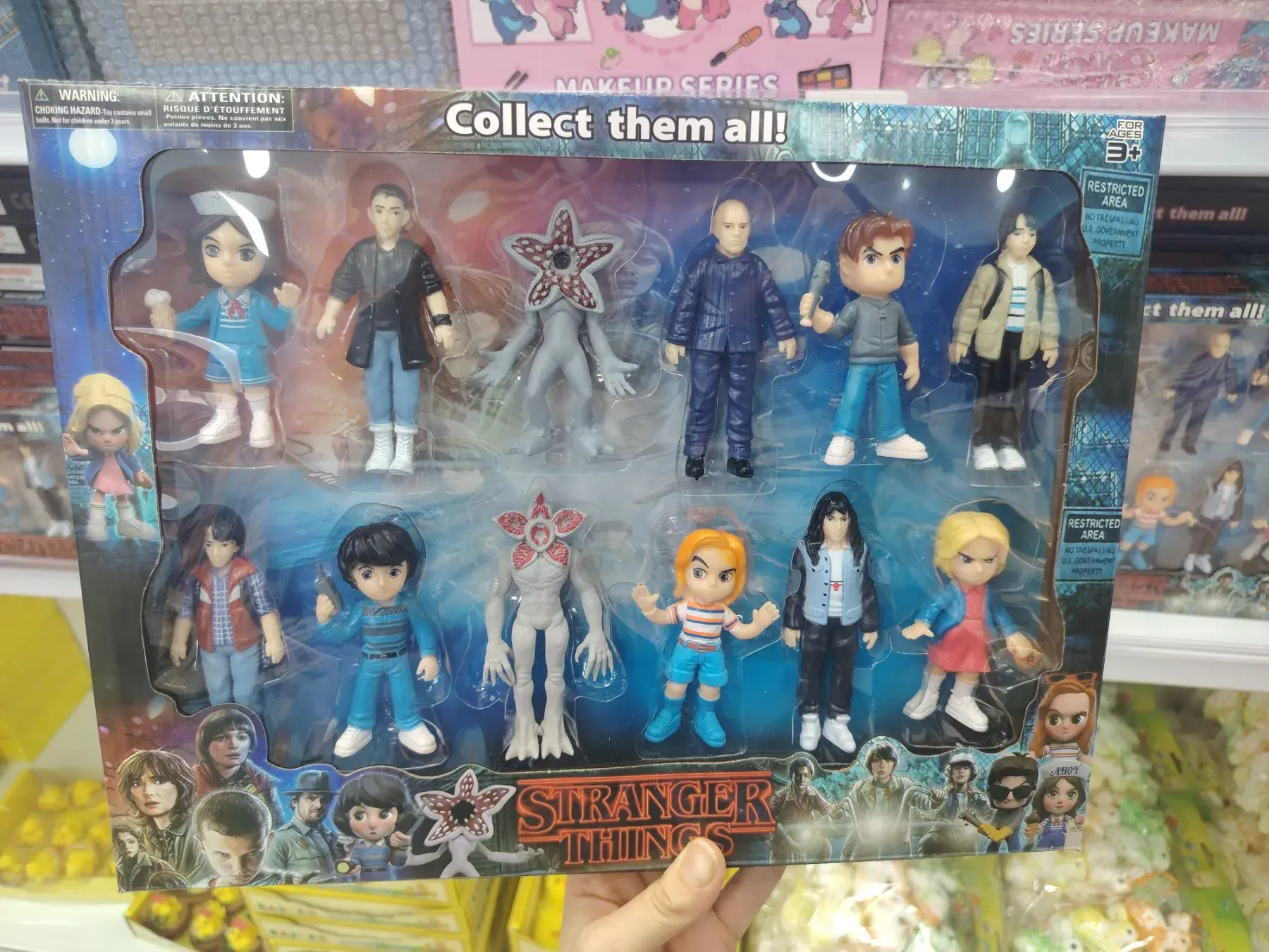 Zabawki Figurki Stranger Things Collect Them All