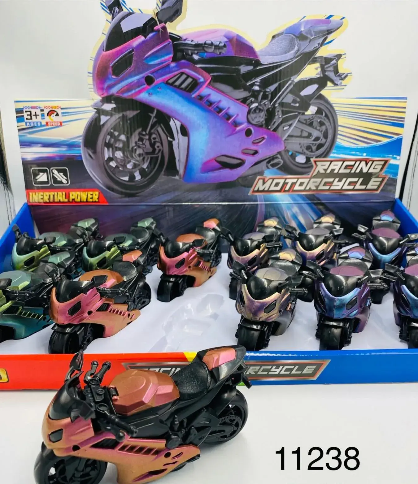 Zabawka motocykl wyścigowy Racing Motorcycle