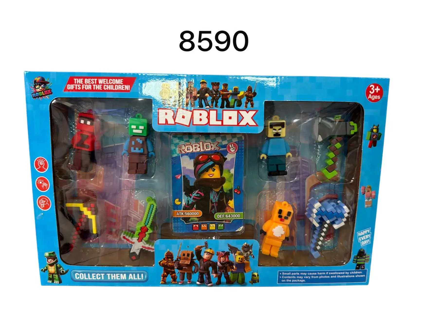 Zestaw figurek Roblox 8 szt w blistrze
