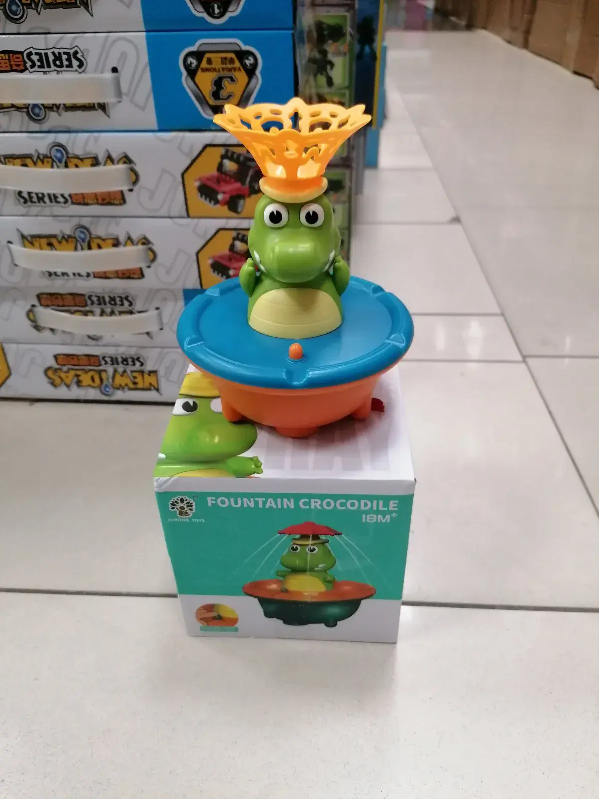 Zabawka Fountain Crocodile - fontanna z krokodylem