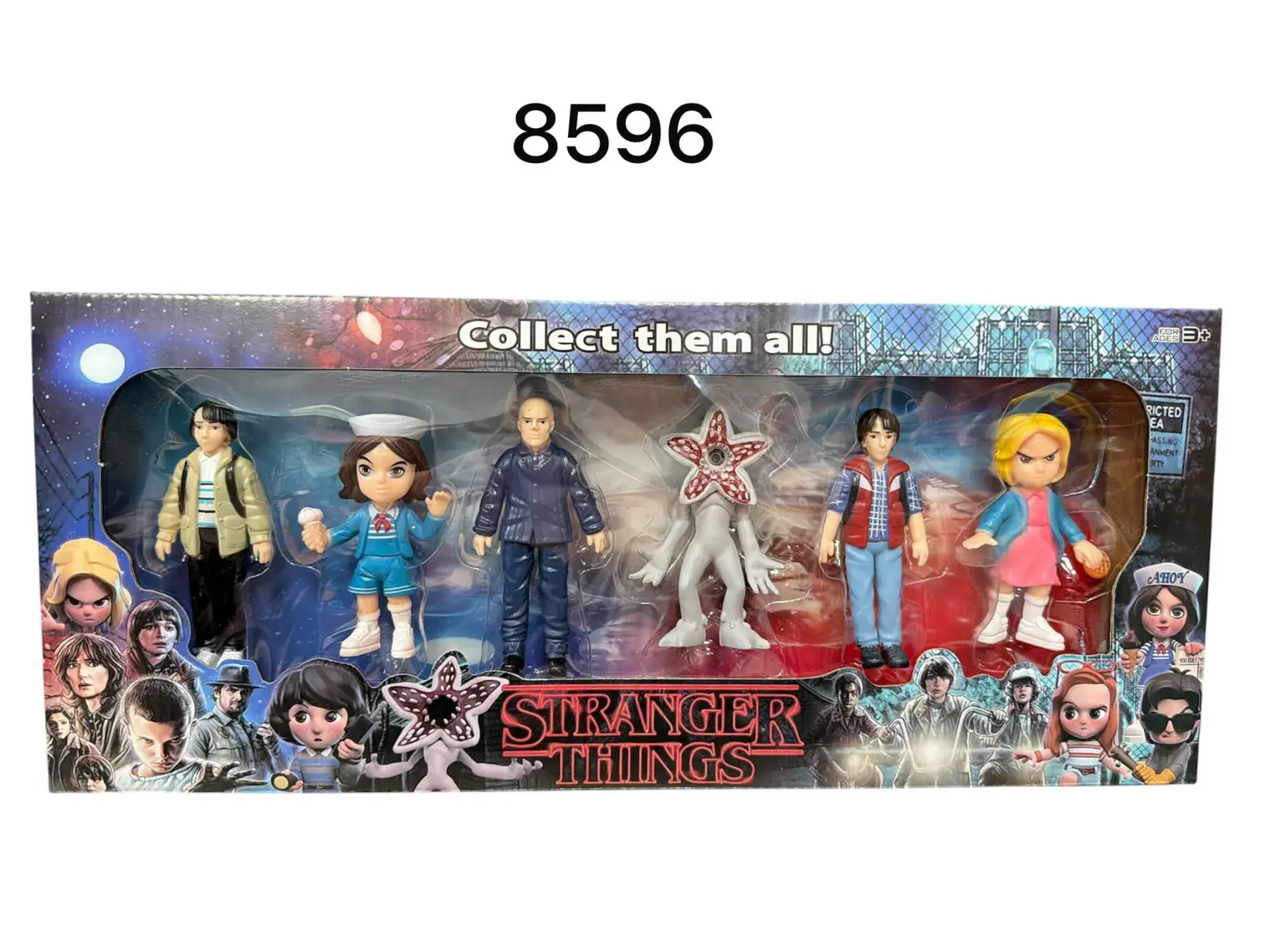 Zabawki Figurki Stranger Things Zestaw 6 szt