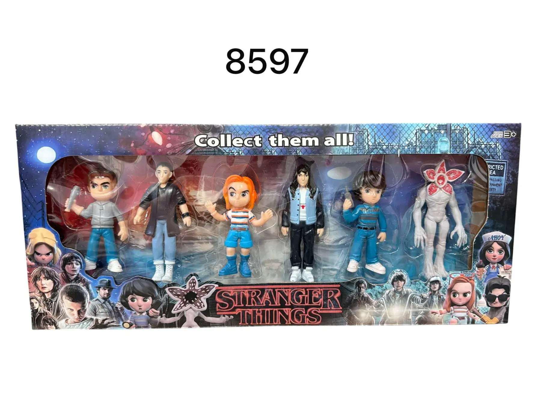 Zestaw figurek Stranger Things 6 szt kod 8597