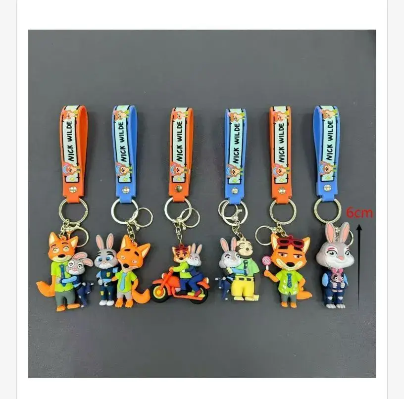 Brelok do kluczy Zootopia figurki 6cm