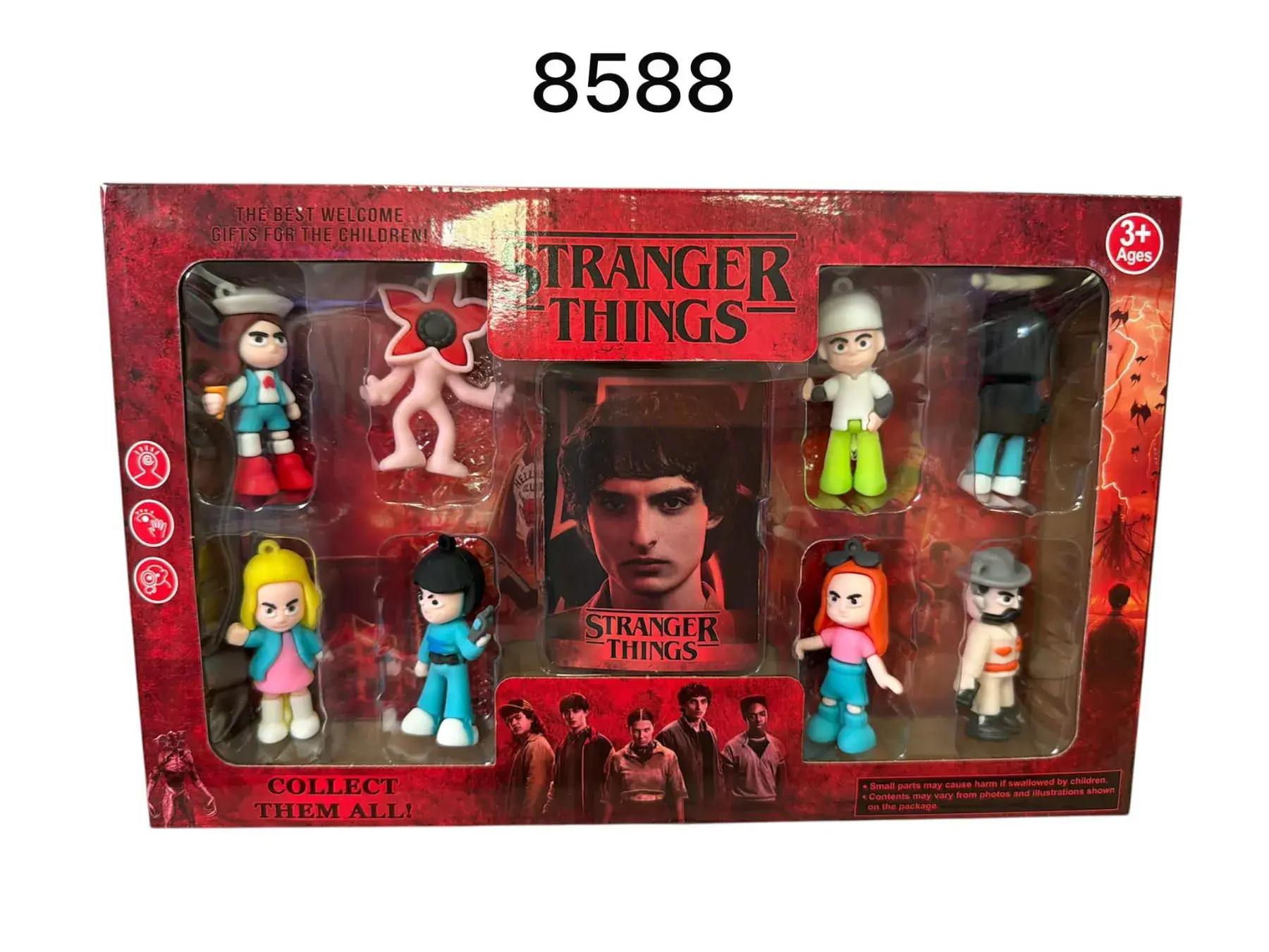 Zestaw figurek Stranger Things 8 szt 3+ 8588