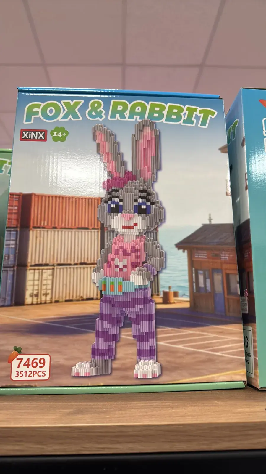 Klocki Fox&Rabbit 3512PCS