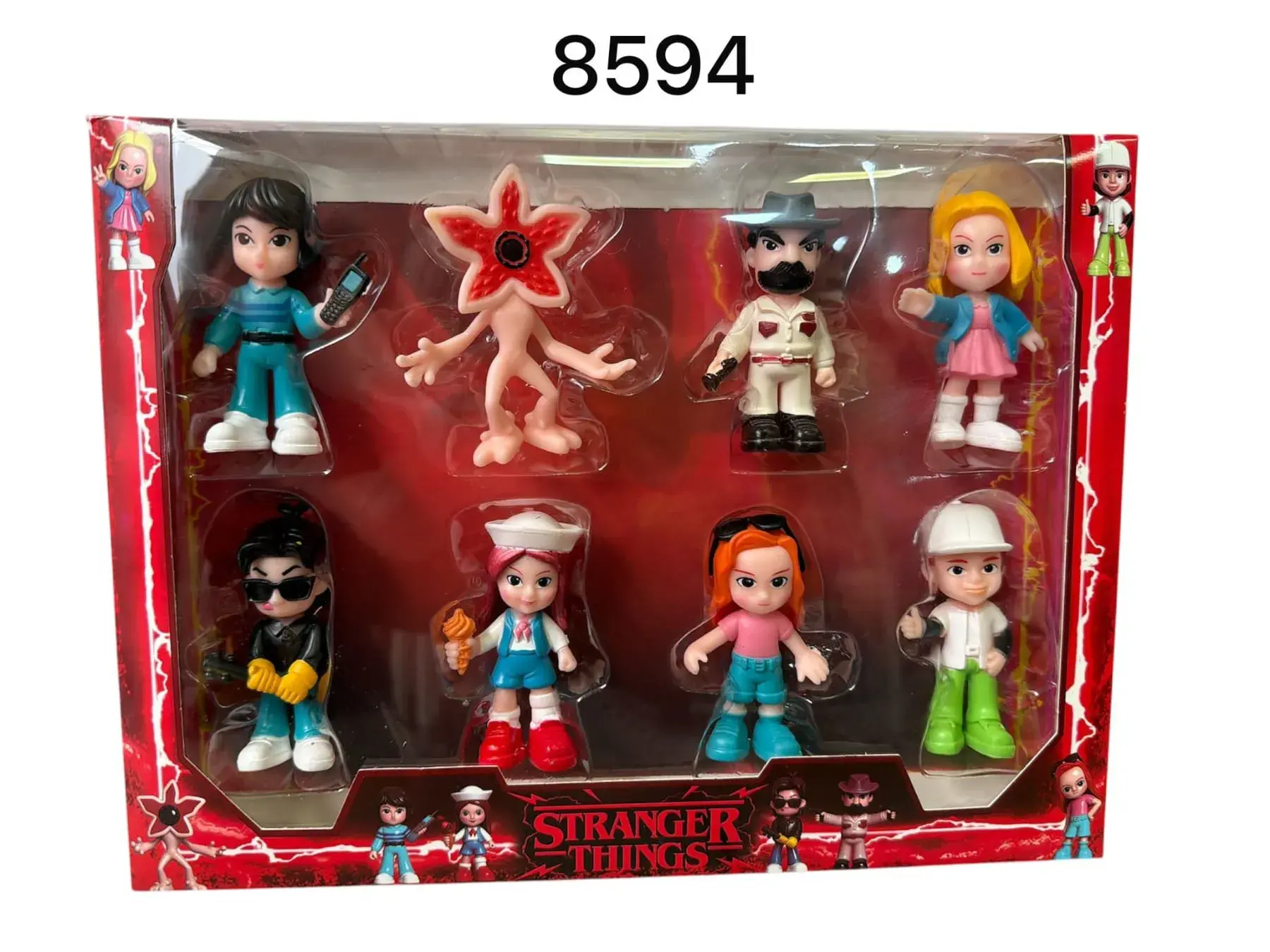 Zestaw figurek Stranger Things 8 szt. 8594