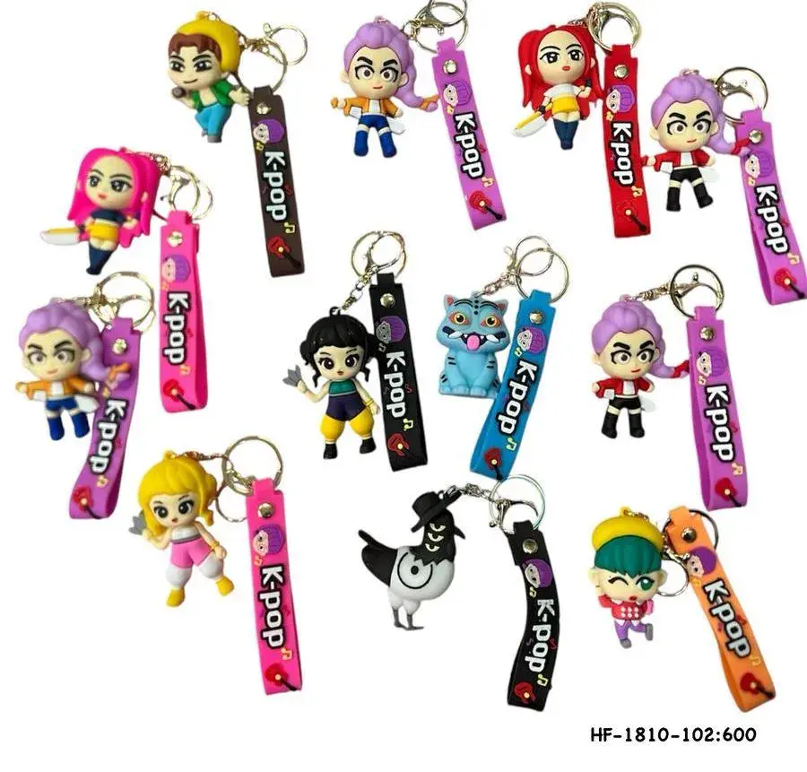 Brelok do Kluczy Kpop Figurki HF-1810-260 Mix Kolorów